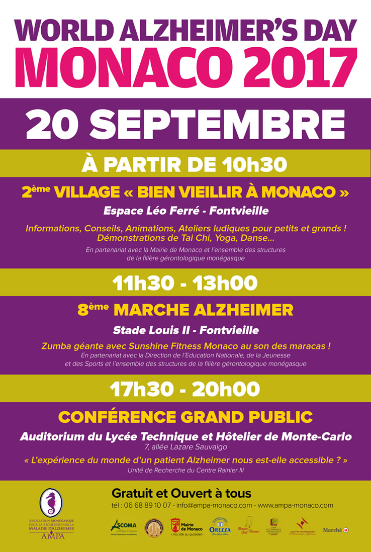 AMPA I Journée Mondiale Alzheimer 2017