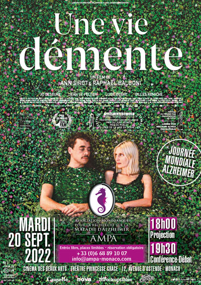 Projection du film « Une Vie Démente » suivi d’une conférence débat.