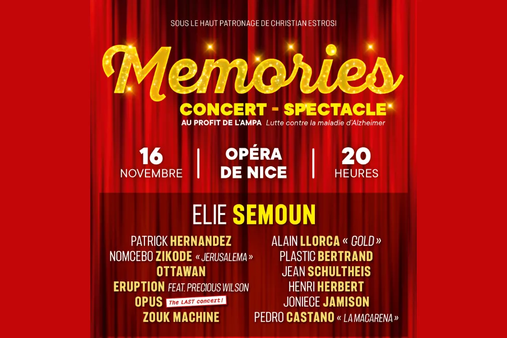 « Memories », une soirée concert évènement au profit de l&rsquo;AMPA